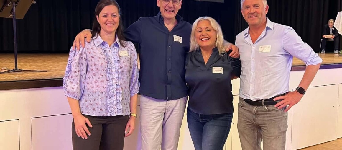 Nina Berntsen, Sebastian von Hofacker, Ruth Marie Donovan og Eirik Fluge